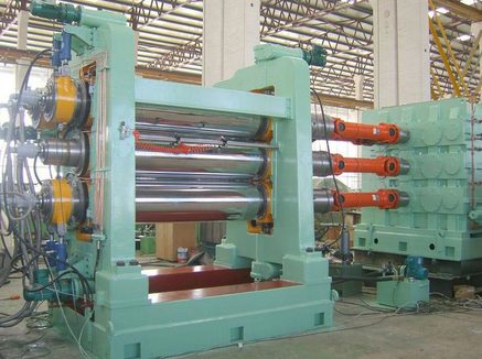 Calendaring Machine that Produces the TPO Sheets Chesterfield VA Roofing