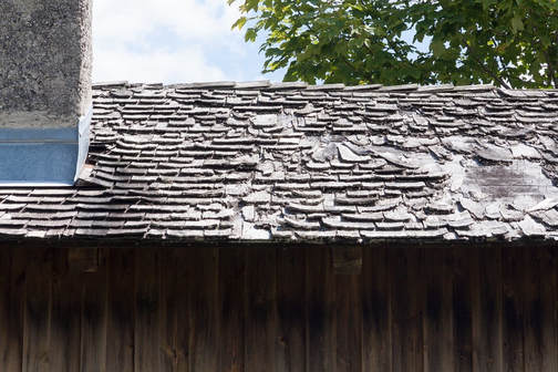 Old Wood Shingled Roof Chesterfield VA Roofing